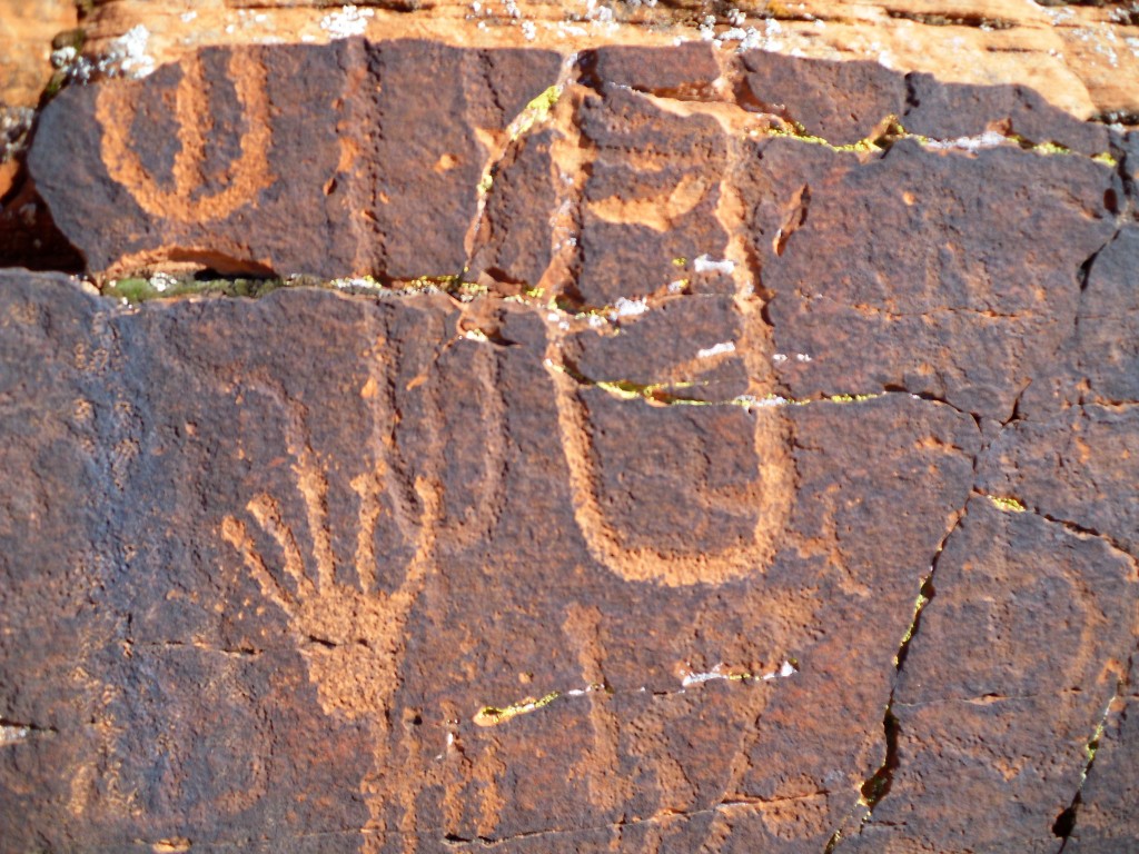 Petroglyphs Saint George Utah