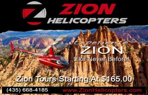 Zion Helicopters, Scenic flights