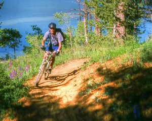 Navajo lake mountain biking